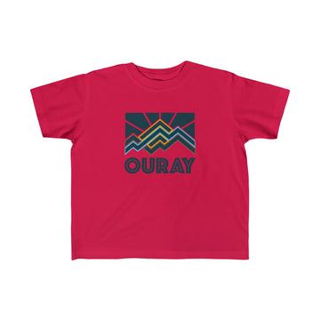 Buy red Ouray, Colorado Toddler T-Shirt - Toddler Ouray Shirt