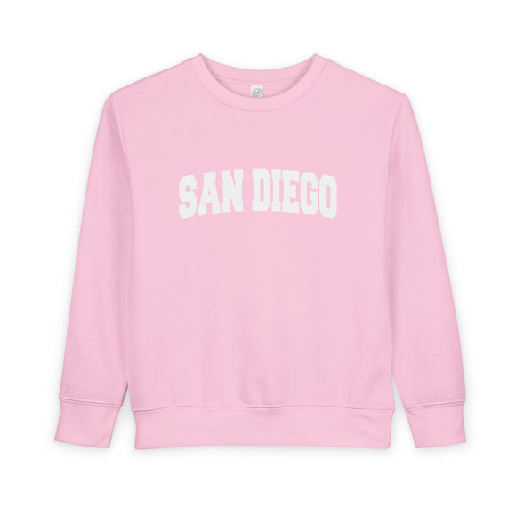 San Diego, California Sweatshirt - San Diego Toddler Crewneck Sweatshirt