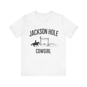Jackson Hole, Wyoming Cowgirl Graphic Tee
