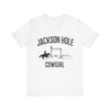 Jackson Hole, Wyoming Cowgirl Graphic Tee