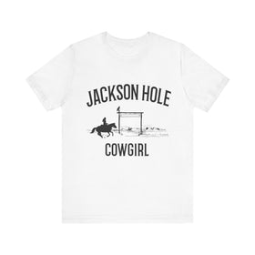 Jackson Hole, Wyoming Cowgirl Graphic Tee