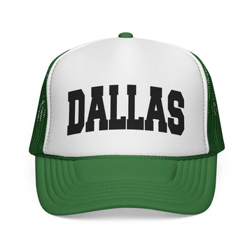 Buy green Dallas, Texas Collegiate Style Trucker Hat