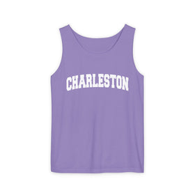 Buy violet Charleston, South Carolina Tank Top Unisex | Comfort Colors - 100% Cotton