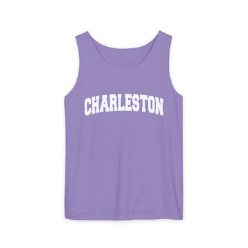 Buy violet Charleston, South Carolina Tank Top Unisex | Comfort Colors - 100% Cotton