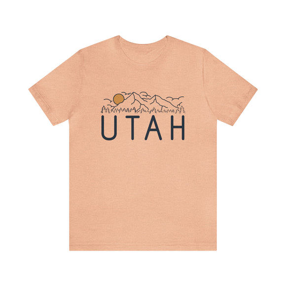 Utah T-Shirt - Retro Unisex Utah Shirt