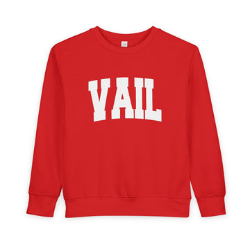 Buy red Vail, Colorado Sweatshirt - Vail Toddler Crewneck Sweatshirt