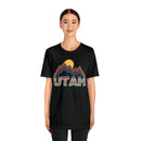 Utah T Shirt Retro Mountain - Unisex Utah Shirt-32