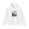 Burlington, Vermont Hoodie - Unisex Snow Ski Jump Burlington Hoodie Sweatshirt