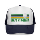 West Virginia Retro West Virginia Trucker Hat-5