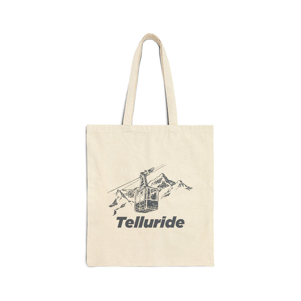 Telluride, Colorado Cotton Canvas Tote Bag - 15
