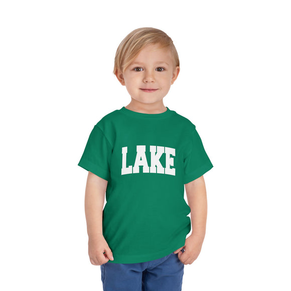 Lake Toddler Graphic Tee - Kids Lake Vacation T-Shirt