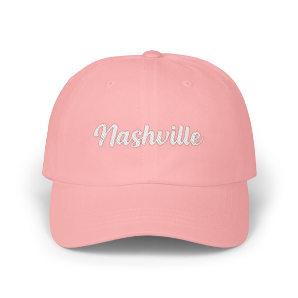 Nashville, Tennessee Dad Hat - Embroidered Nashville Classic Dad Cap