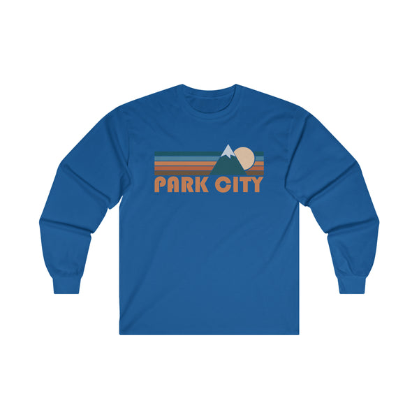 Park City, Utah Long Sleeve Shirt - Retro Unisex Park City Long Sleeve Tee