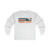 Park City, Utah Long Sleeve Shirt - Retro Unisex Park City Long Sleeve Tee