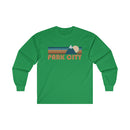 Park City, Utah Long Sleeve Shirt - Retro Unisex Park City Long Sleeve Tee-6