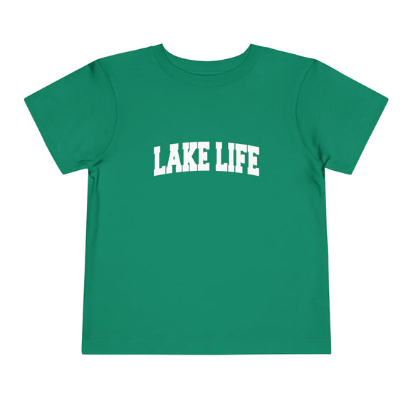 Lake Life Toddler Graphic Tee - Kids Lake Life Vacation T-Shirt