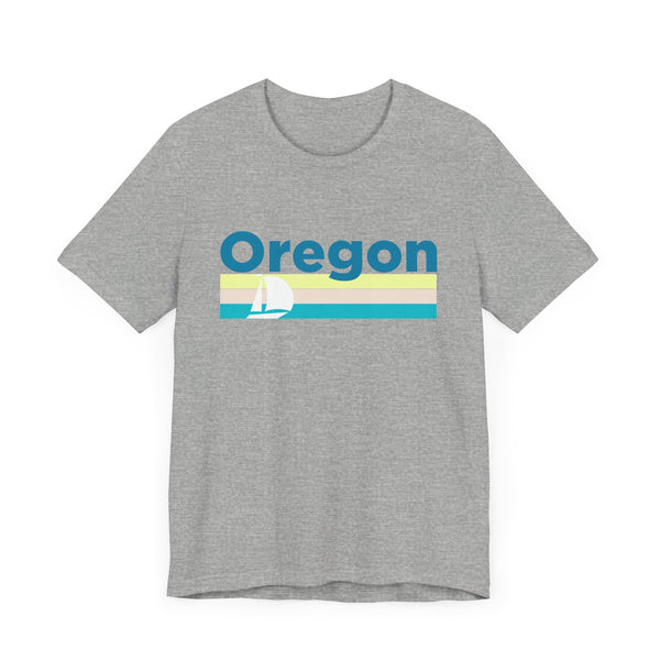 Oregon T Shirt - Sailboat Graphic Oregon Tee