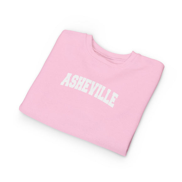 Asheville, North Carolina Toddler Sweatshirt - Asheville Toddler Crewneck Sweatshirt