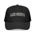 Kids Lake Geneva, Wisconsin Trucker Hat Vintage College Foam