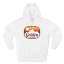 Premium Golden, Colorado Hoodie - Retro Unisex Golden Sweatshirt-7