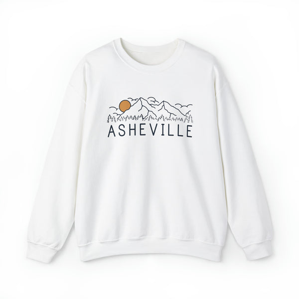 Asheville, North Carolina Sweatshirt - Unisex Crewneck Asheville Sweatshirt