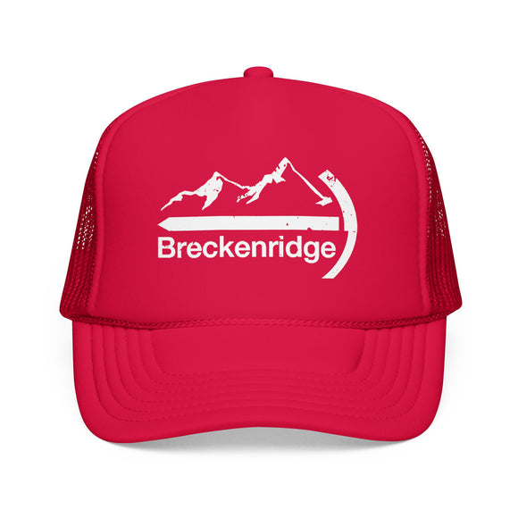 Breckenridge, Colorado Trucker Hat - Foam Breckenridge Cap