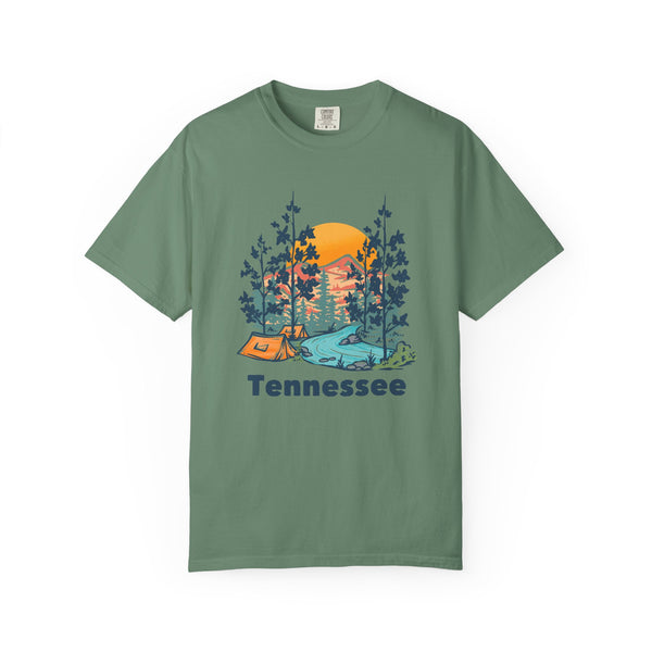 Tennessee Graphic Tee, Comfort Colors Retro Unisex T shirt