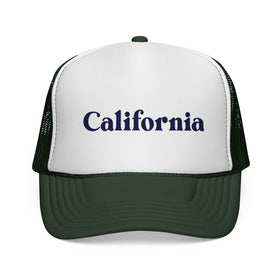 Buy dark-green California Retro Mountains Trucker Hat