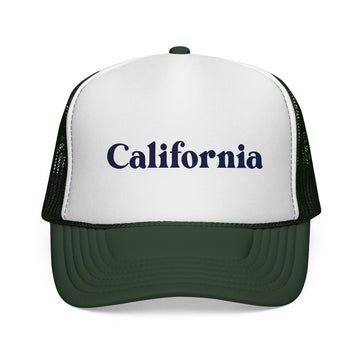 Buy dark-green California Retro Mountains Trucker Hat