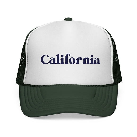 California Retro Mountains Trucker Hat