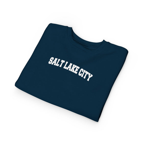 Salt Lake City, Utah Sweatshirt - Salt Lake City Toddler Crewneck Sweatshirt