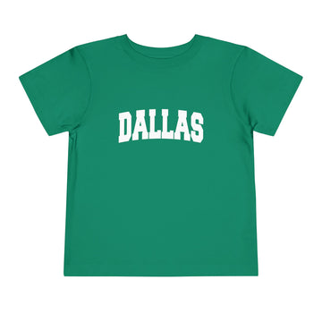 Dallas, Texas Toddler Graphic Tee - Kids Dallas Vacation T-Shirt