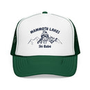 Mammoth Lakes, California Ski Babe Trucker Hat — Foam Mesh Cap-3
