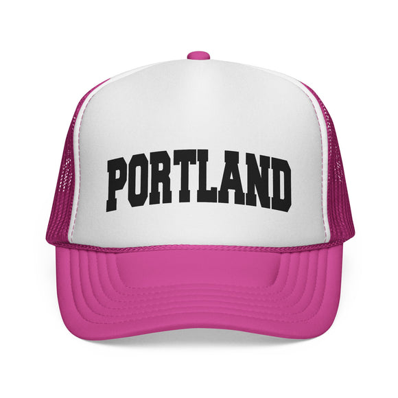 Portland, Oregon Collegiate Style Trucker Hat