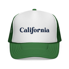 California Retro Mountains Trucker Hat - 0