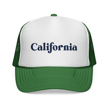 California Retro Mountains Trucker Hat - 0