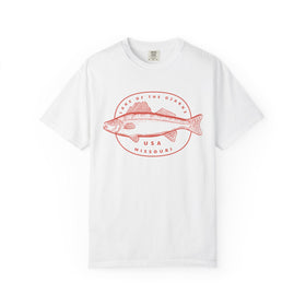Lake of the Ozarks, Missouri Tee, Comfort Colors 100% Cotton Fishing T shirt