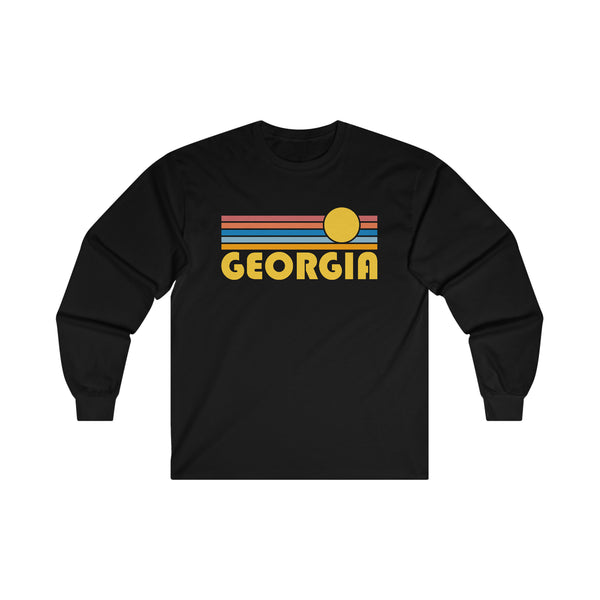 Georgia Long Sleeve Shirt - Retro Unisex Shirt
