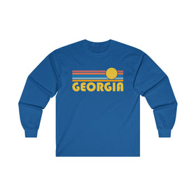 Georgia Long Sleeve Shirt - Retro Unisex Shirt
