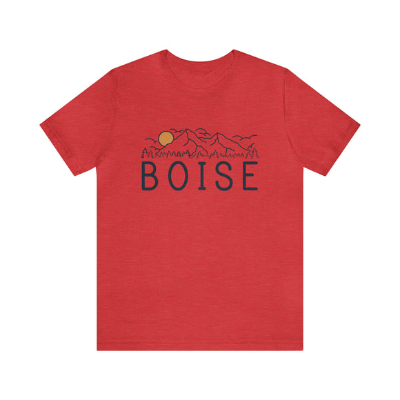 Boise, Idaho T-Shirt - Retro Unisex Boise Shirt
