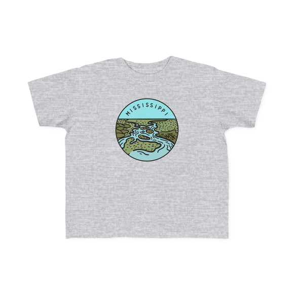 Mississippi Toddler T-Shirt - Unisex Toddler Mississippi Shirt