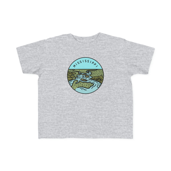 Mississippi Toddler T-Shirt - Unisex Toddler Mississippi Shirt