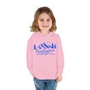 Burlington, Vermont Toddler Hoodie - Unisex Mountain Burlington Pullover Sweatshirt, Kids Hooded Jumper, Vermont Souvenir-16