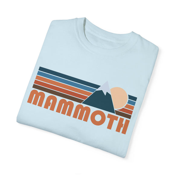 Mammoth, California Graphic Tee, Comfort Colors Retro Unisex Mammoth T shirt, Mountain Adventure Shirt
