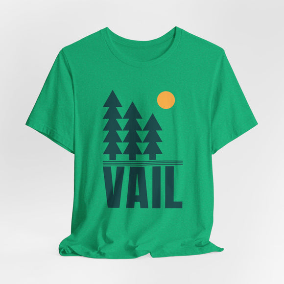 Vail, Colorado T Shirt - Trees Tee
