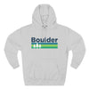 Premium Boulder, Colorado Hoodie - Retro Unisex Boulder Sweatshirt