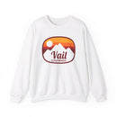 Vail, Colorado Sweatshirt - Unisex Retro Ombre Crewneck Vail Sweatshirt-5