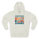 Stowe, Vermont Hoodie - Retro Mountain Unisex Sweatshirt-6