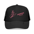 Sandpoint, Idaho Ski Bunny Foam Trucker Hat-2