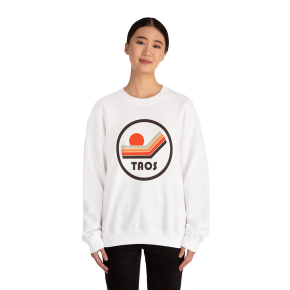 Taos, New Mexico Retro Sun Sweatshirt